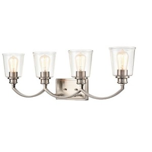 Millennium Lighting Forsyth 4 - Light Vanity in  Brushed Nickel - 1 of 2