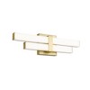 Z-Lite Zane 2 - Light Vanity in  Modern Gold - 4 of 4