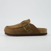 CUSHIONAIRE Canoe Genuine Suede Clogs for Women Footwear with Moc Toe Design – Casual Slip On Womens Shoes - 3 of 4
