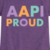 Girls' - Instant Message - AAPI Proud Fitted Short Sleeve Graphic T-Shirt - 2 of 4