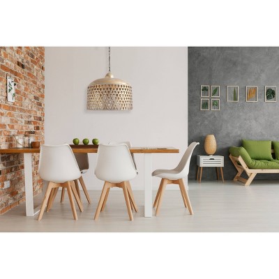 Vintage Gold Metal Pendant Light with Cutout Design