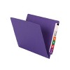 Smead WaterShed/CutLess End Tab Fastener Folder, Reinforced Straight-Cut Tab, Two Fasteners, Letter Size, 50 per Box - 3 of 4