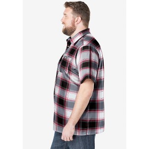 KingSize Short Sleeve Printed Sport Shirt - 1 of 4