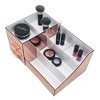 OnDisplay Cindy Tiered 2 Drawer Mirrored Acrylic Makeup/Jewelry Organizer for Bathroom Vanity/Desktop - 3 of 4
