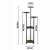 Multi-Layer Plant Stands for Indoor Plants, Tiered Corner Plant Shelving Flower Pot Holder with Anti-Slip Feet for Home Office Garden - 2 of 4