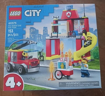 Tesco lego fire station hot sale