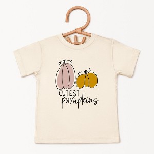 The Juniper Shop Cutest Pumpkins Toddler Short Sleeve Tee - 1 of 2