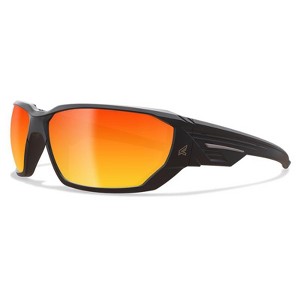 Edge Dawson Anti-Fog Safety Glasses Red Mirror Lens Black Frame - 1 of 1