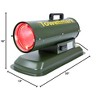 Garvee 80,000 BTU Forced Air Diesel Heater ,with Thermostat Temperature Control, Portable for Outside, Jobsite, Garage and Construction Sites - 3 of 4