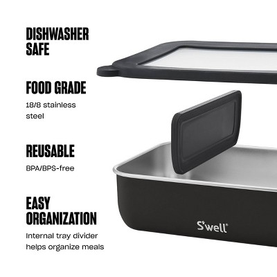 S'well Stainless Steel Bento Box - Thumbnail 3