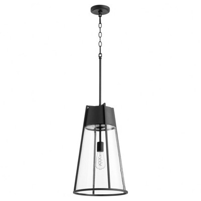 Quorum Lighting Pylon 1 - Light Pendant in  Noir