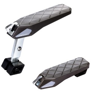 Tooenjoy Folding Car Door Step Vehicle Pedal Ladder for Roof Access, Universal Fit, Aluminum, Weight Capacity 400 LBS - 1 of 4