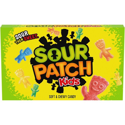 Sour Patch Kids Candy, Soft & Chewy, Green & Red - 3.1 oz