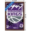 Trends International NBA Sacramento Kings - Maximalist Logo 23 Framed Wall Poster Prints - 3 of 4