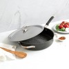Nordic Ware Verde 12 Inch Ceramic Nonstick Skillet and Lid - 2 of 4