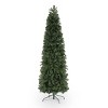 GlasFlength Artificial Trees Special Slim Pencil Shaped Christmas Tree Fashion Cute Design for Holiday Decoration, Green, 11.5"*11.5"*43" - 4 of 4