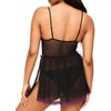 Adore Me Women's Monalisa Babydoll Lingerie - 4 of 4