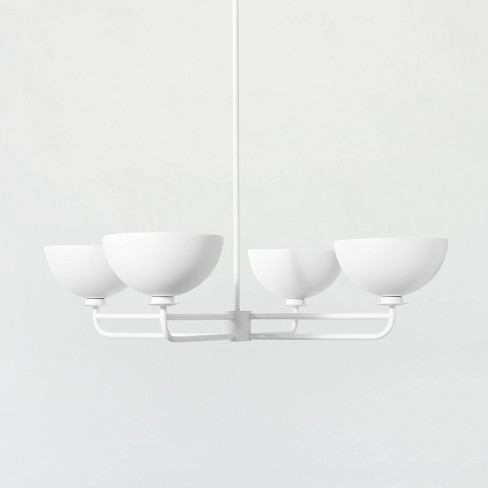 Dome Chandelier White - Threshold™ designed with Studio McGee - image 1 of 4