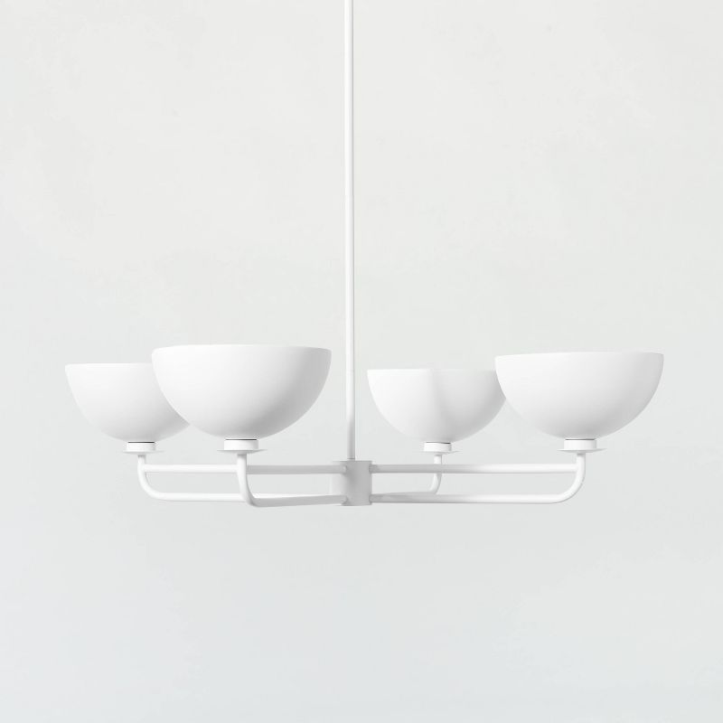 Dome Chandelier White - Threshold&#8482; designed with Studio McGee, 1 of 6