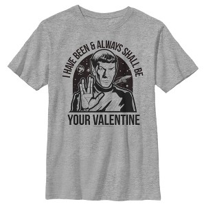 Boy's Star Trek: The Original Series Spock Always Shall Be Valentine T-Shirt - 1 of 4
