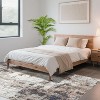 Washable Modern Abstract Non-Slip Rug, Soft Low Pile for Living Room, Entryway, Bedroom Accent - 2 of 4