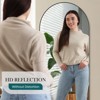 DOMETOUR 71"x26" Full Length Mirror Full Body Floor Mirror Standing Hanging or Leaning Wall, Wall Mirror - 4 of 4