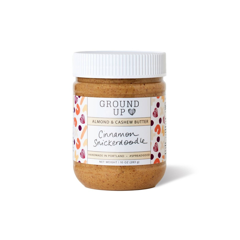 Ground Up PDX Snickerdoodle Nut Butter Jar - 10oz