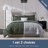 Nestl 9 Piece Reversible Comforter Set, Bed in a Bag, All in one Bed Set with Cooling Pillows - 2 of 4