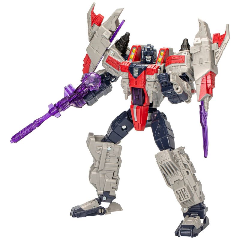 Transformers Cybertron Universe Starscream Legacy United Voyager Action Figure, 1 of 11
