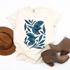 Simply Sage Market Birds and Leaves Garment Dyed Tee - 3 of 4
