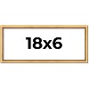PosterPalooza | Panoramic Classic Modern Gold Frame - UV Acrylic, Foam Board Backing, Hanging Hardware - 2 of 4