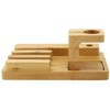 Trexonic Bamboo Apple Watch and Iphone Charging Stand - 4 of 4