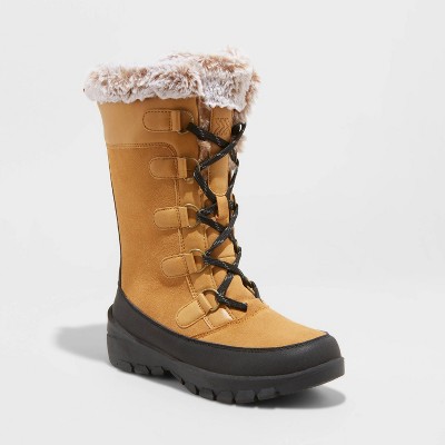 womens wide width waterproof winter boots