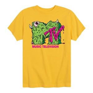 Boys' - MTV - Slime Logo Short Sleeve Graphic T-Shirt - 1 of 4
