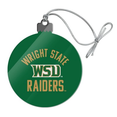 Wright State Raiders Acrylic Christmas Tree Holiday Ornament
