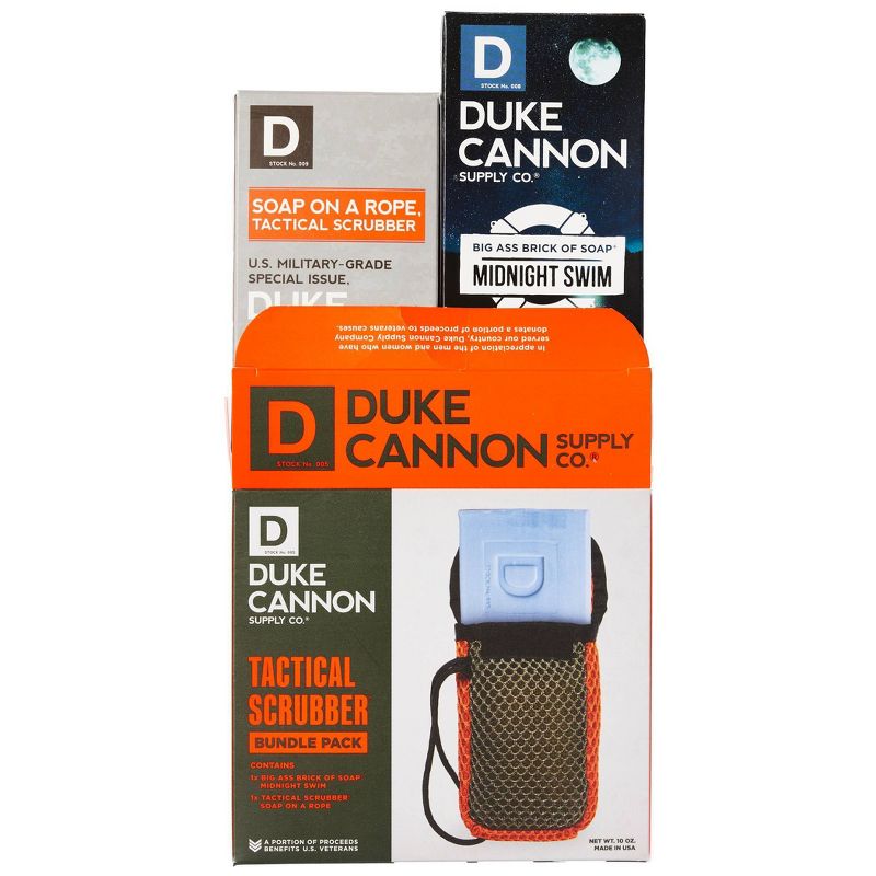 Duke Cannon Supply Co. Tactical Soap on a Rope + Midnight Swim Bar Soap - 10oz, 4 of 8