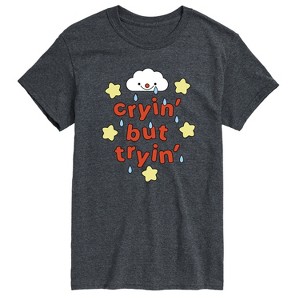 Men's - Instant Message - Cryin But Tryin Short Sleeve Graphic T-Shirt - 1 of 4