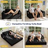 MAXYOYO Sofa Bed, 4 in 1 Foldable Floor Sofa Couch in A Box with 2 Cup Holders, Convertible 3 Seater Boneless Couch, No Assembly Required - 4 of 4