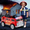 Costway Kids Ride on Police Car 12V Battery Powered Electric Vehicle with 3 Speeds - 3 of 4