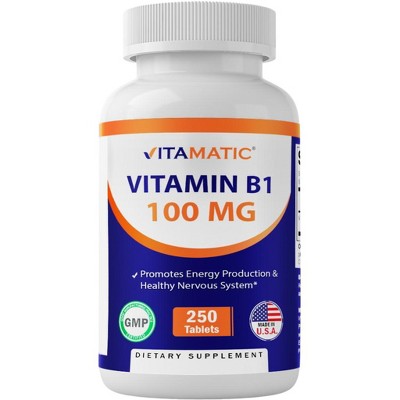 Vitamin B1 100 mg - 250 Tablets