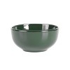 Simply Essential Coupe 12 Piece Round Stoneware Dinnerware Set in Hunter Green - 2 of 4