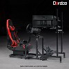 Dardoo Racing Simulator Cockpit with Triple Monitor Stand & Seat, Compatible with Logitech G29 G923, Thrustmaster, Fanatec CSL DD, Moza - 2 of 4