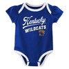 NCAA Kentucky Wildcats Infant Girls' 3pk Bodysuit - 4 of 4