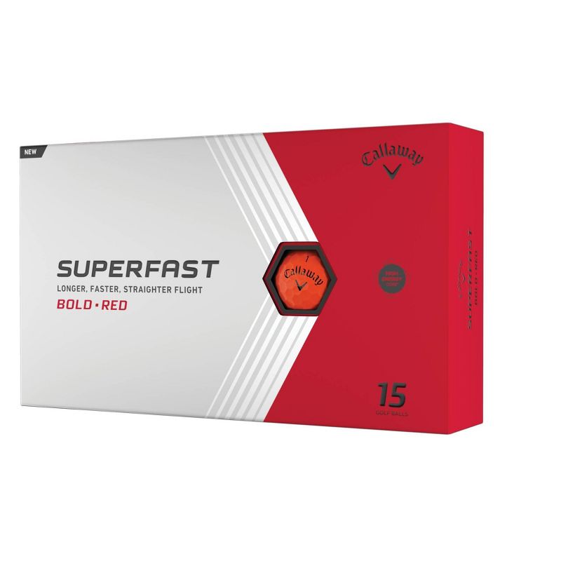 Callaway Superfast Golf Balls - Red, 5 of 6