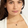 Adornia Rose Gold 2-PIECE Curved Bar and Butterfly Necklace HOLIDAY Set - 2 of 3
