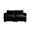NicBex Couches for Living Room Deep Seat 2-Seater Sofa Couch Comfort Corduroy Upholstered Sofa With Pillows and Storage for Bedroom - 3 of 4