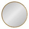 Kate & Laurel All Things Decor 26"x26" Sebecka Decorative Wall Mirror Gold - 4 of 4