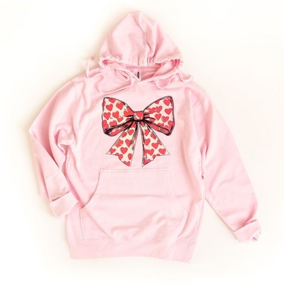 Simply Sage Market Women's Graphic Hoodie Coquette Hearts