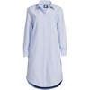 Lands' End Women's Linen Long Sleeve Button Front Shirt Dress - 3 of 4