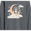 Men's - Instant Message - Celestial Moon Woman Long Sleeve Graphic T-Shirt - 2 of 4